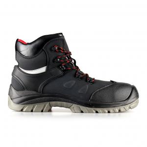 middle cut action nubuck upper safety shoes with comppsite toecap and Kevlar midsole (SN5712)  