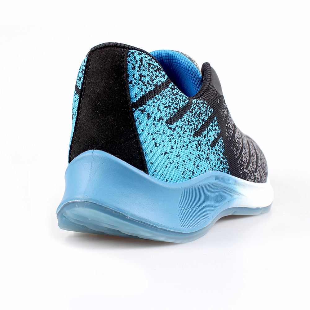  Fly Knitted Composite Toe pu Soft Sole Flyknit Upper Material Light Safety Shoes 