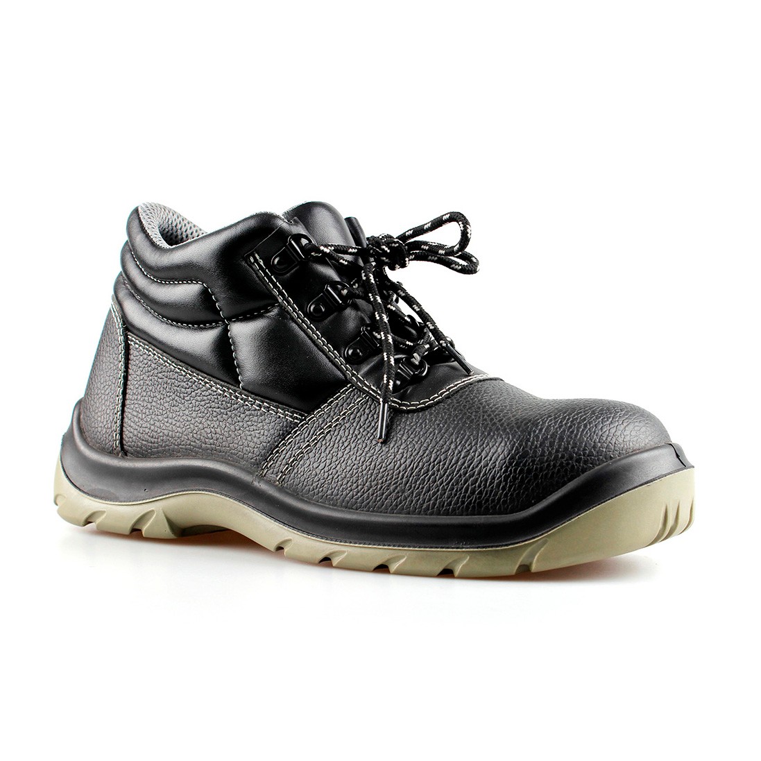 basic middle cut safety shoes with steel toecap and steel midsole(SN5732)