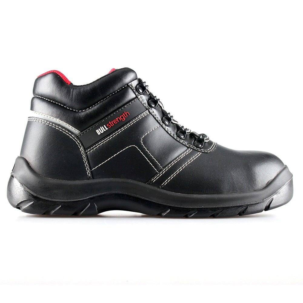 basic middle cut safety shoes with steel toecap and steel midsole(SN5733)
