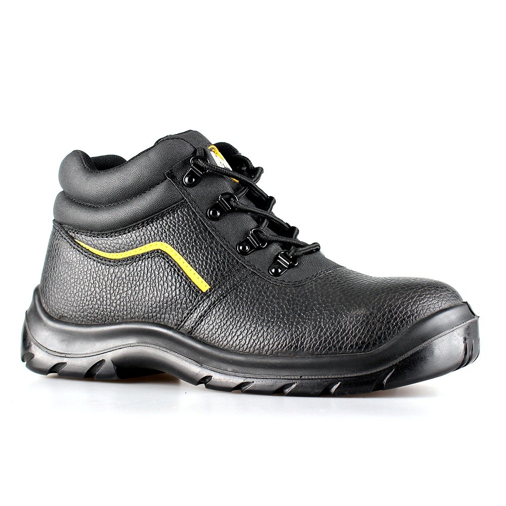 basic middle cut safety shoes with steel toecap and steel midsole(SN5759)