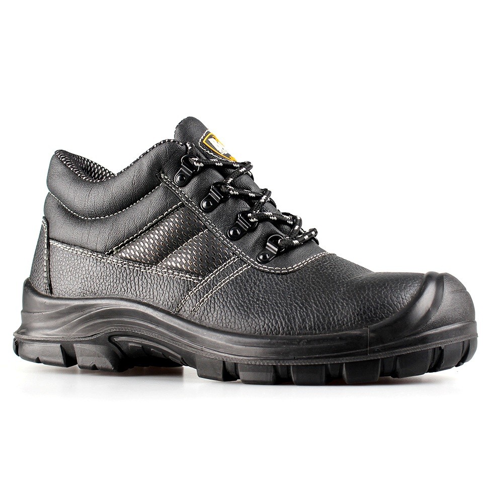 basic middle cut safety shoes with steel toecap and steel midsole(SN5808)