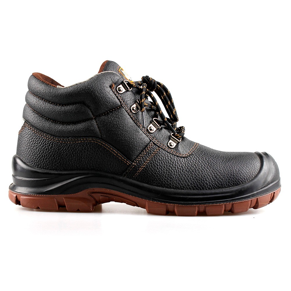 basic middle cut safety shoes with steel toecap and steel midsole(SN5811)