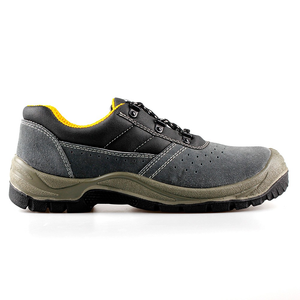 low cut  ​cow suede upper safety shoes with steel toecap and steel midsole(SN5708)