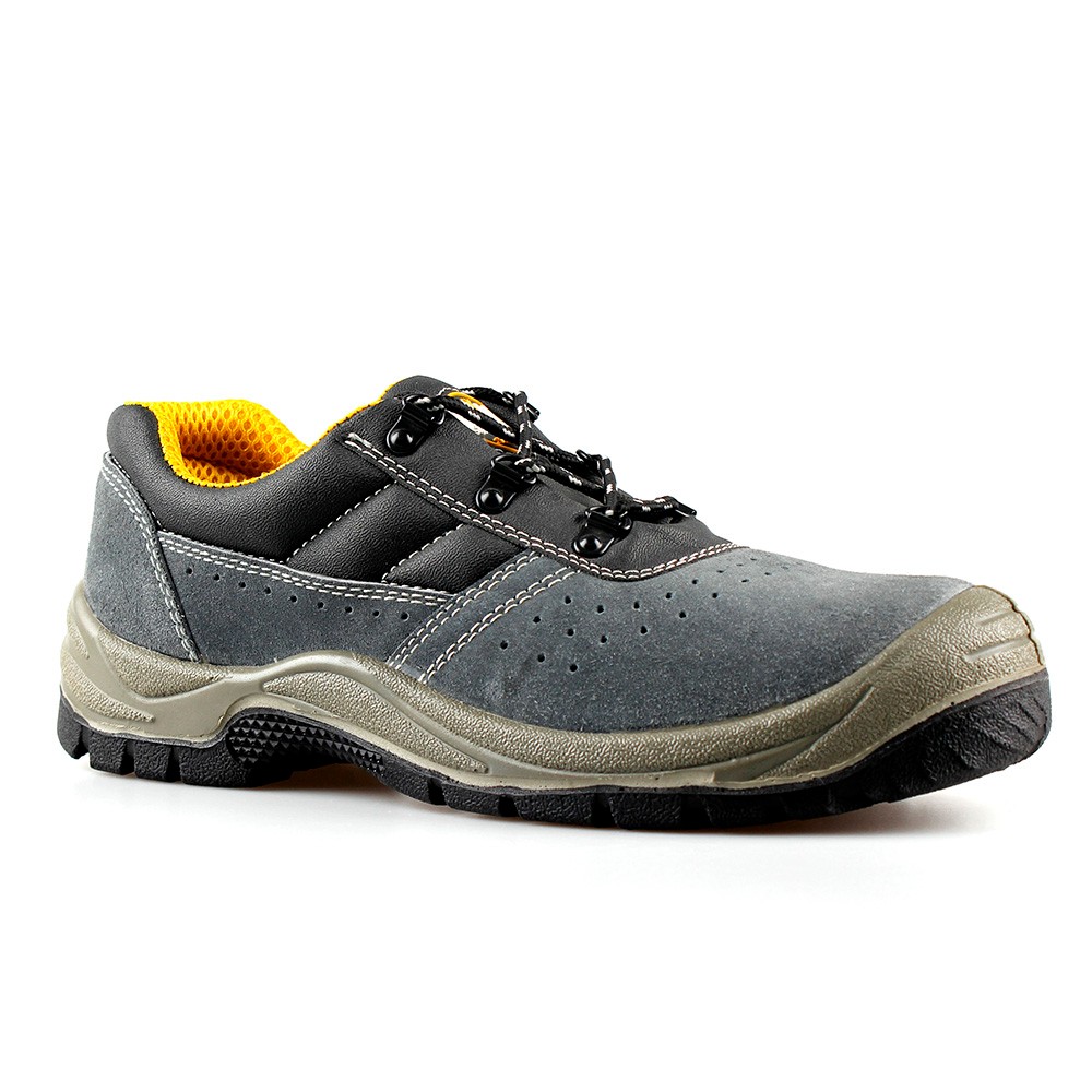 low cut  ​cow suede upper safety shoes with steel toecap and steel midsole(SN5708)