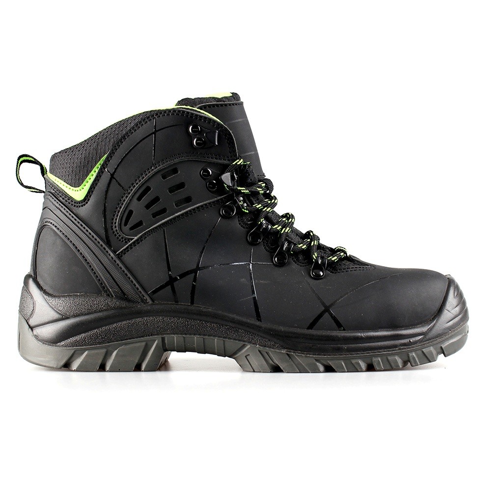 middle cut action nubuck upper safety shoes with comppsite toecap and Kevlar midsole (SN5798) 