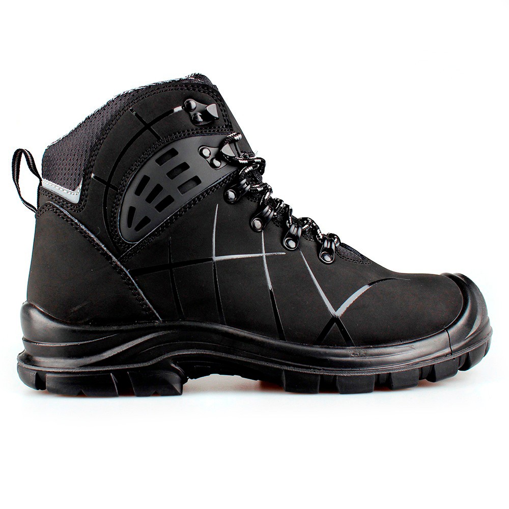 middle cut action nubuck upper safety shoes with comppsite toecap and Kevlar midsole (SN5798) 