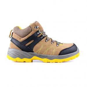 middle cut cow suede leather upper safety shoes with steel toecap and steel midsole (SN5637) 