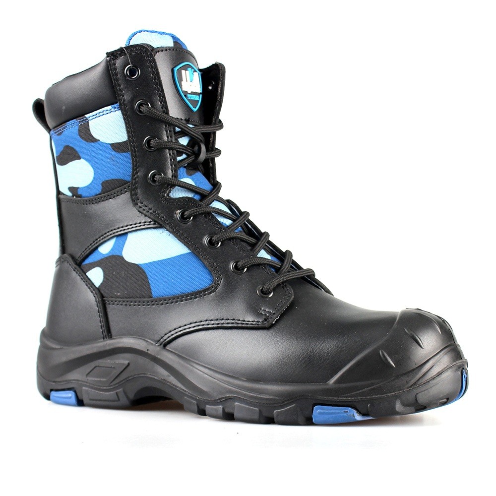Winter Leather Safety Boots with Steel Toecap /Industrial Safety Shoes /Work Boots/Military Boot/Army Shoes Best Quality Sn6090 
