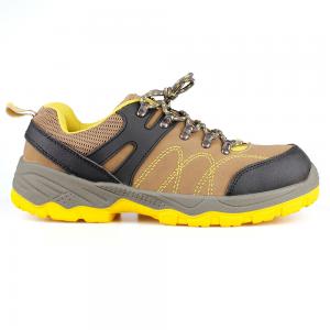 low cut cow suede leather upper safety shoes with steel toecap and steel midsole (SN5633) 