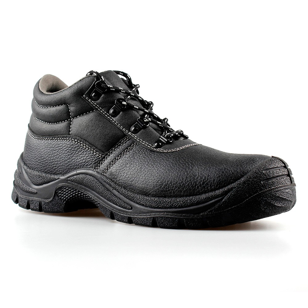 basic middle cut safety shoes with steel toecap and steel midsole(SN1630) 