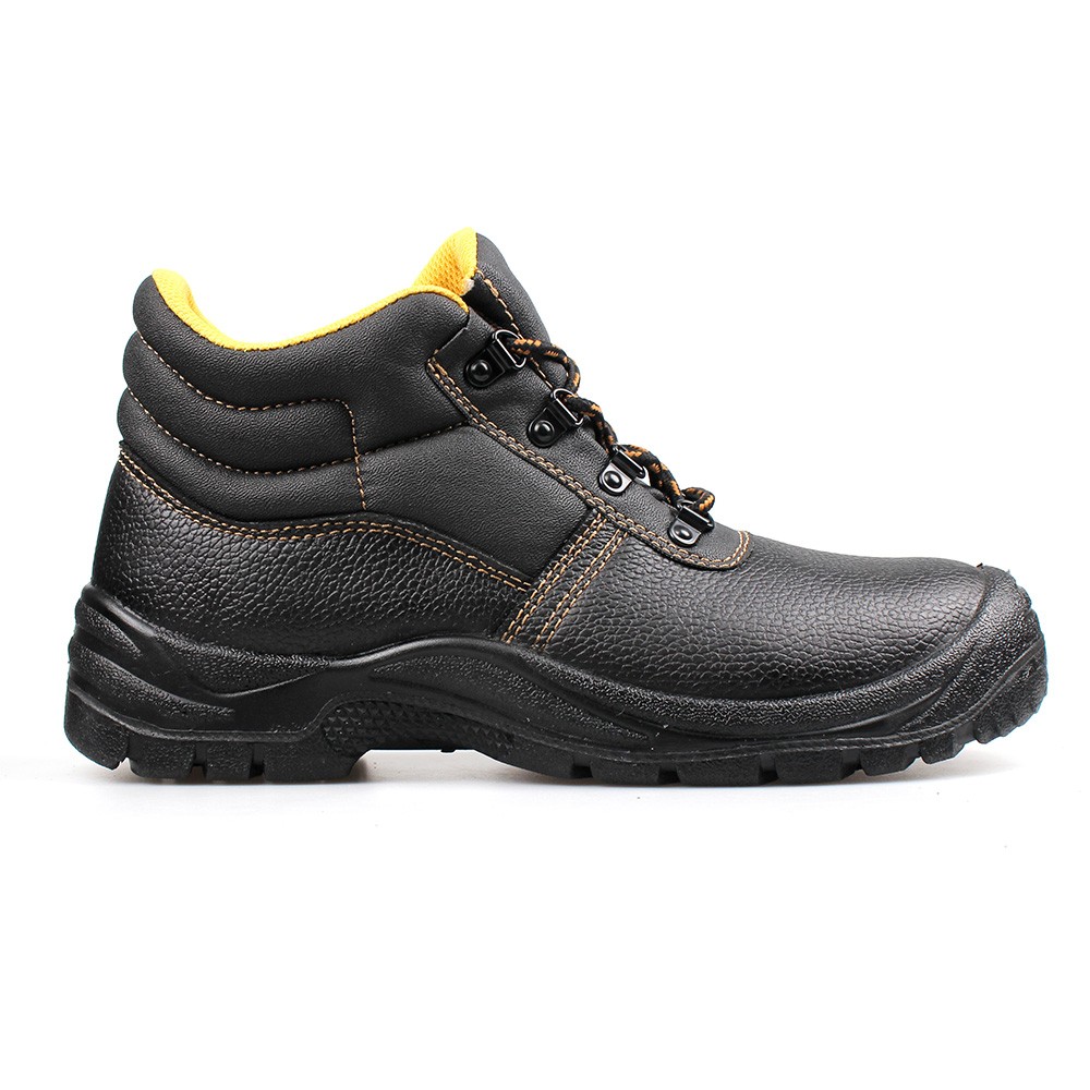 basic middle cut safety shoes with steel toecap and steel midsole(SN1630) 