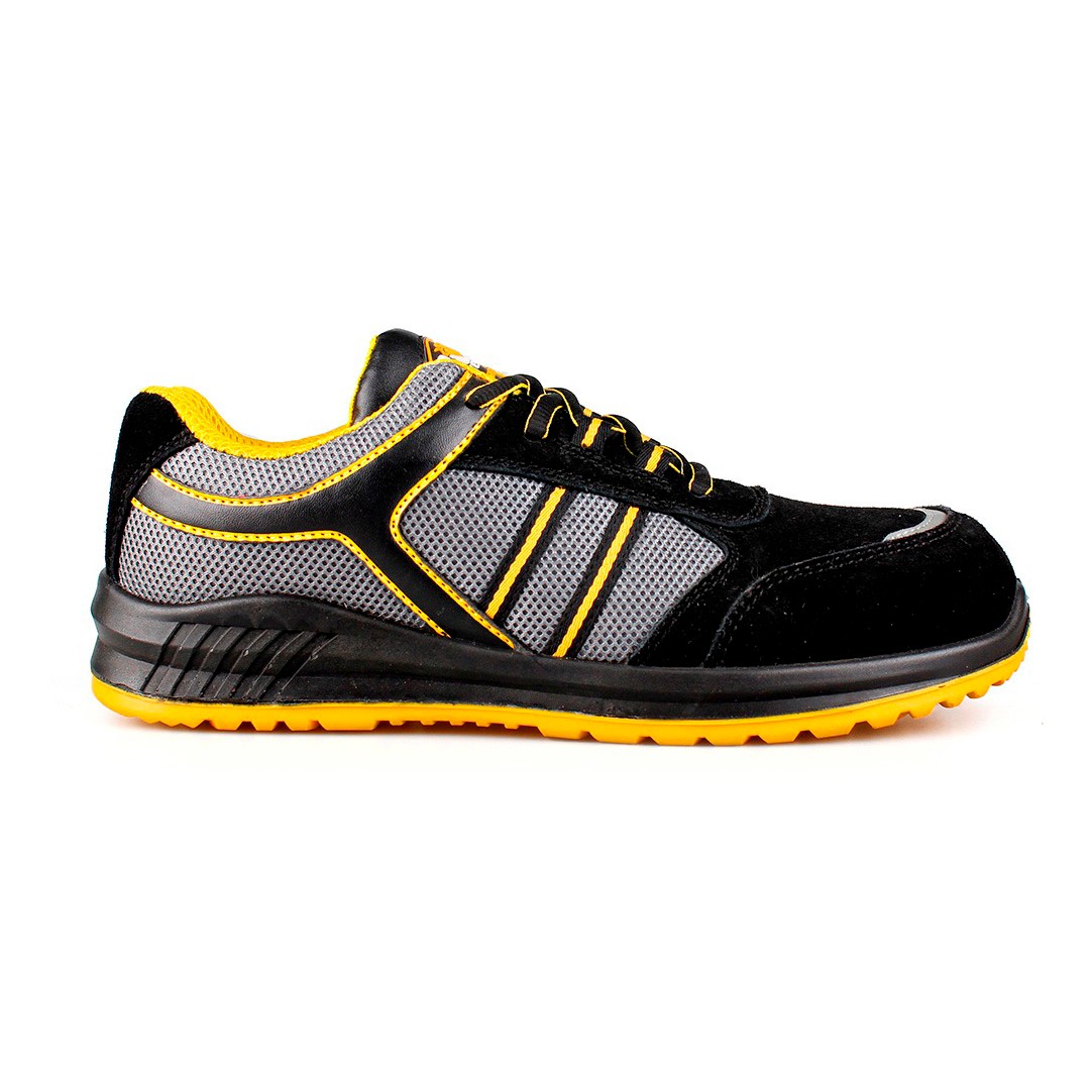 S1p Standard Sport Safety Shoes Suede Leather with Mesh Work Shoes/Safety Footwear Sn5929