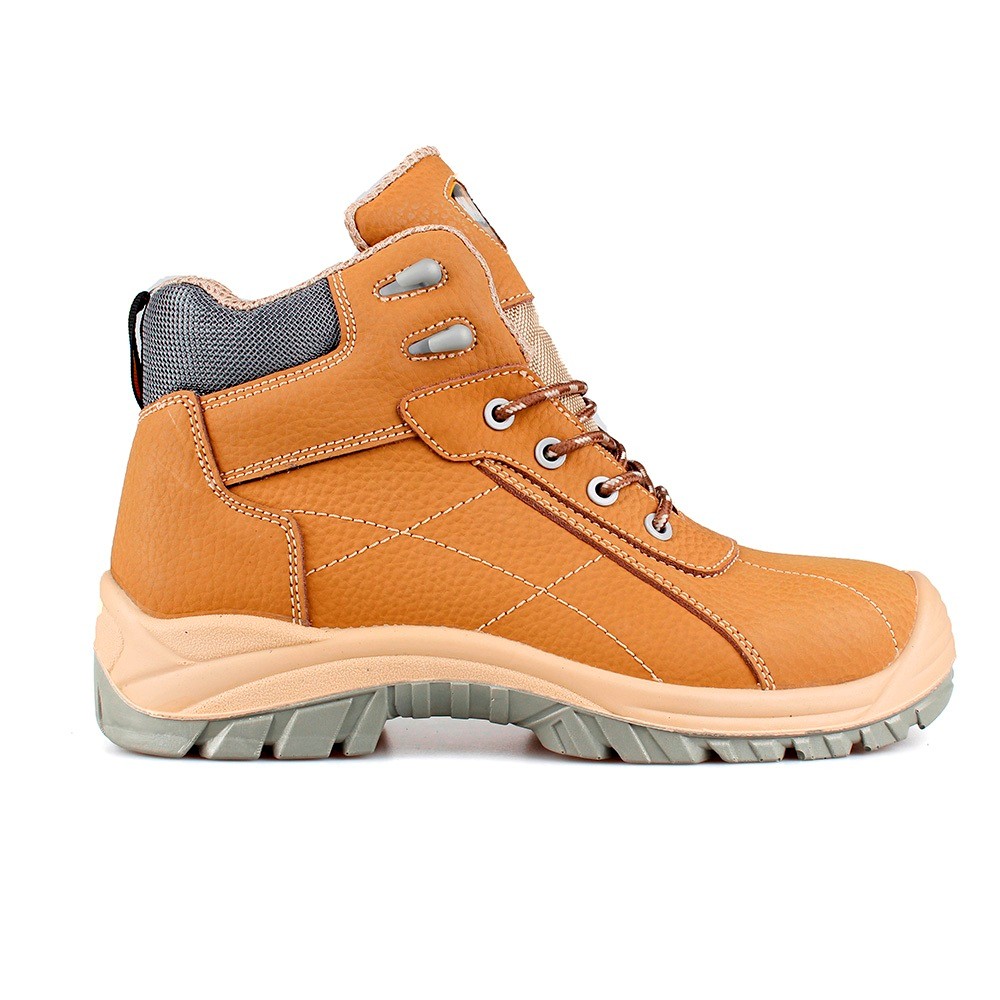middle cow leather upper safety shoes with composite toecap and kevlar midsole (SN6096) 