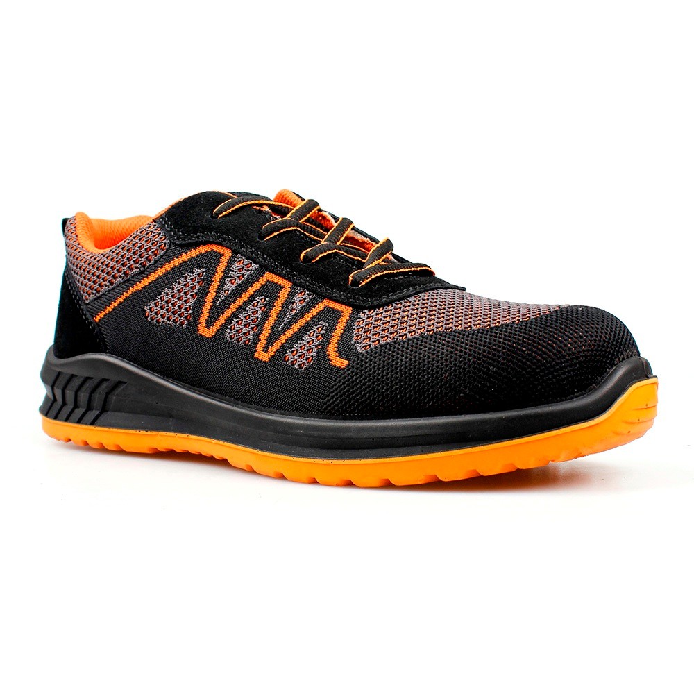 Flyknit Fashion safety shoes Light Weight Safety Footwear Sn6091 