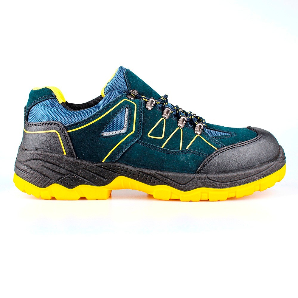 low cut cow suede leather upper safety shoes with steel toecap and steel midsole (SN5639) 