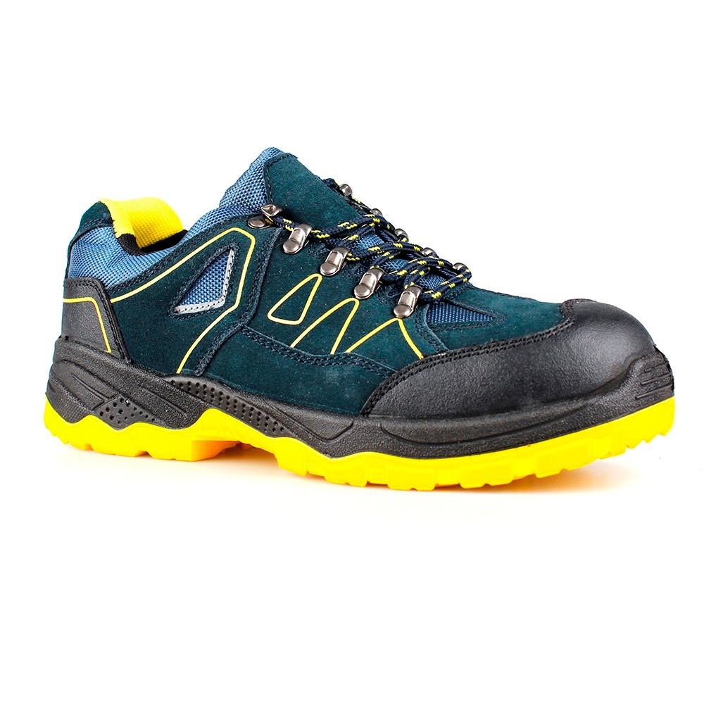 low cut cow suede leather upper safety shoes with steel toecap and steel midsole (SN5639) 
