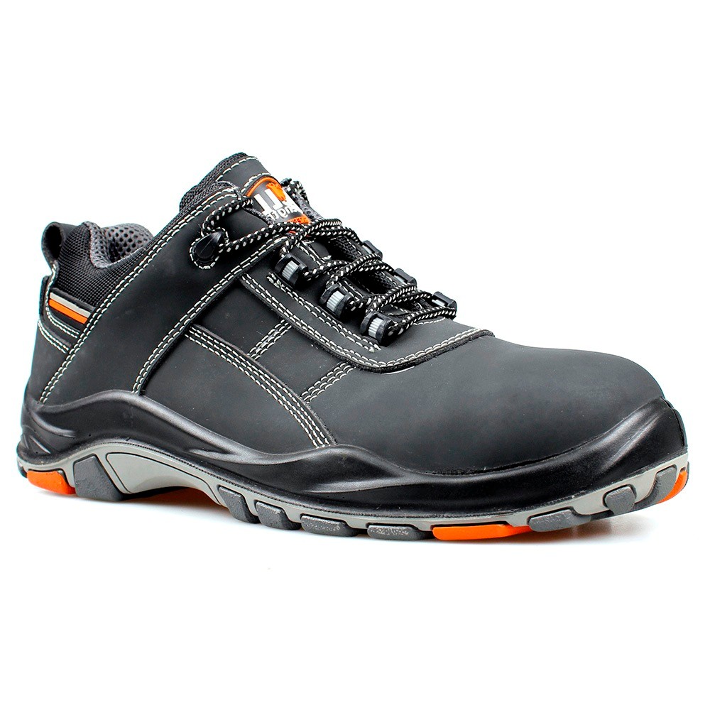 low cut action nubuck upper safety shoes with PU/RUBBER sole (SN5829) 