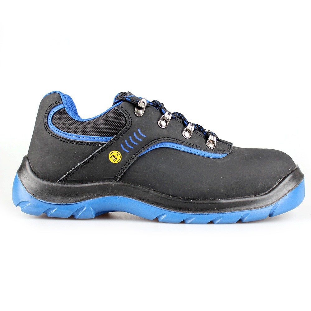 low cut action nubuck upper safety shoes with steel toecap and steel midsole (SN6059) 