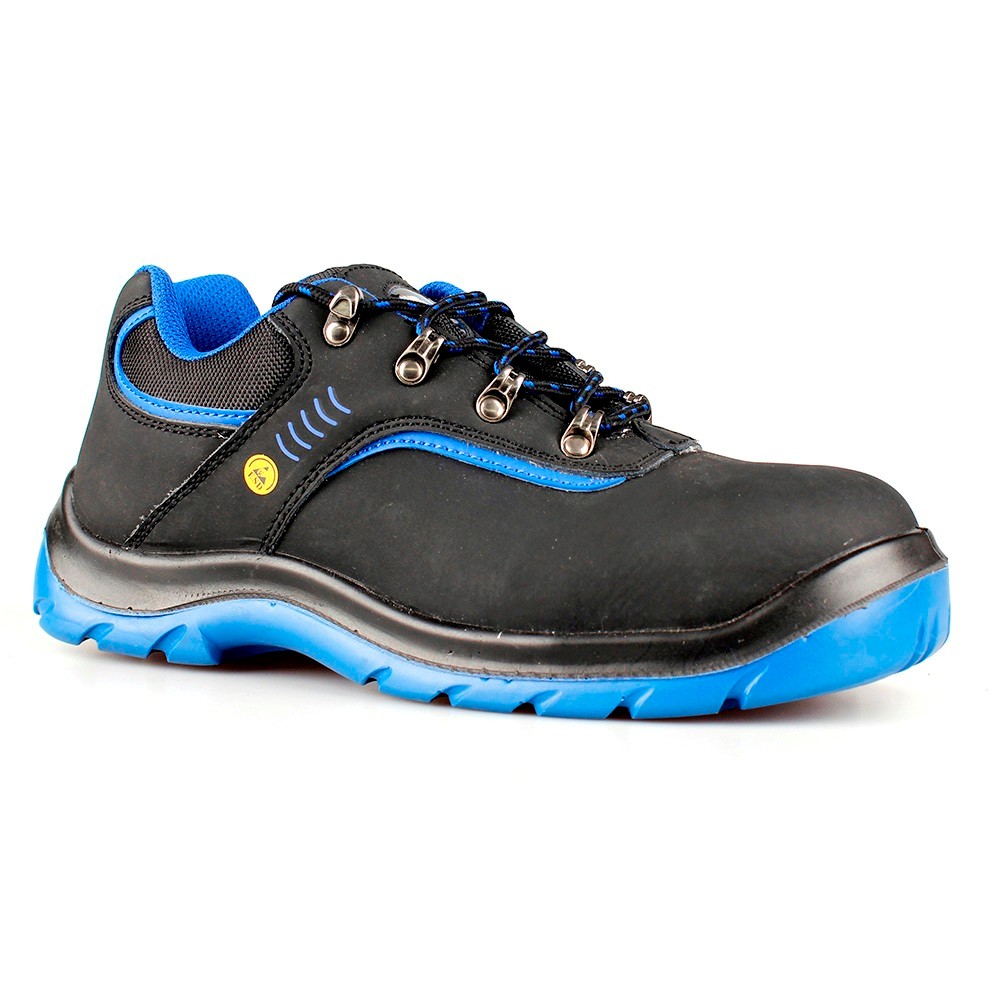 low cut action nubuck upper safety shoes with steel toecap and steel midsole (SN6059) 