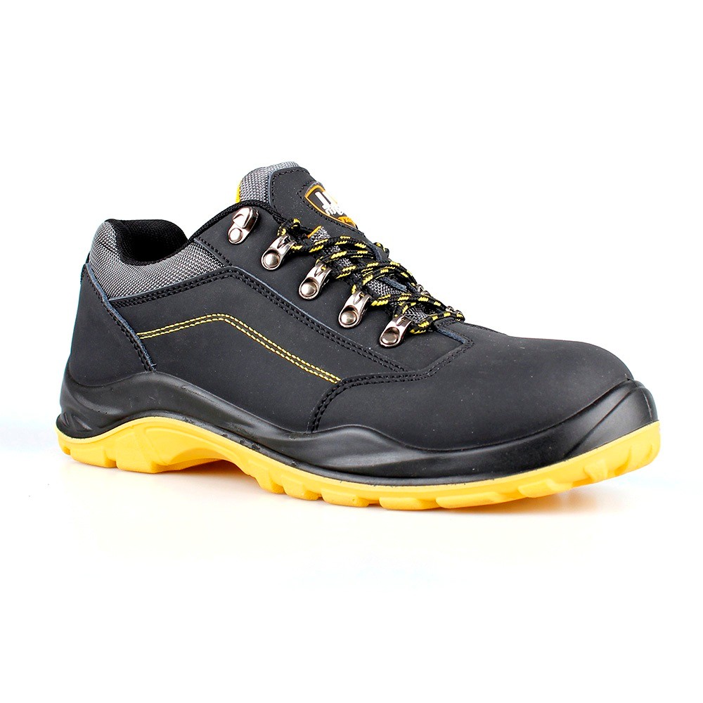 low cut action nubuck upper safety shoes with steel toecap and steel midsole (SN6015)  