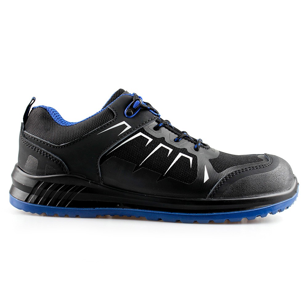  Sport Men/Women Safety Shoes Working Shoe Safety Footwear with Mesh Upper with Good Quality with PU/PU Sole -SN6201 