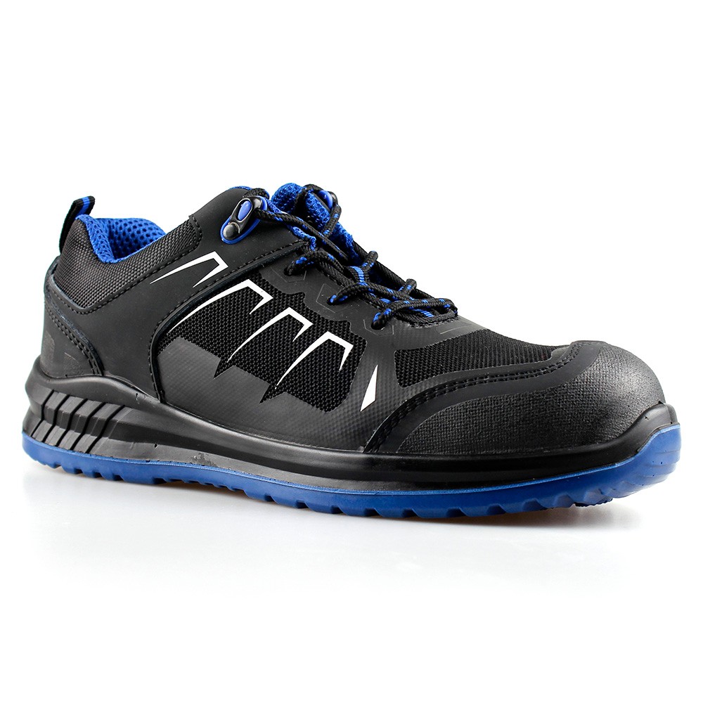  Sport Men/Women Safety Shoes Working Shoe Safety Footwear with Mesh Upper with Good Quality with PU/PU Sole -SN6201 