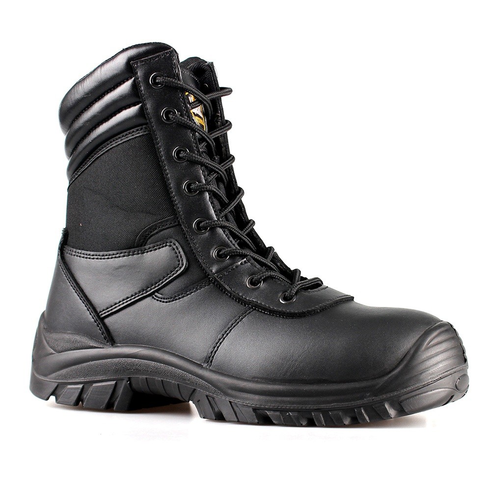 Winter Leather Safety Boots with high cutting upper /Industrial Safety Shoes /Work Boots/Military Boot/Army Shoes Best Quality Sn6043