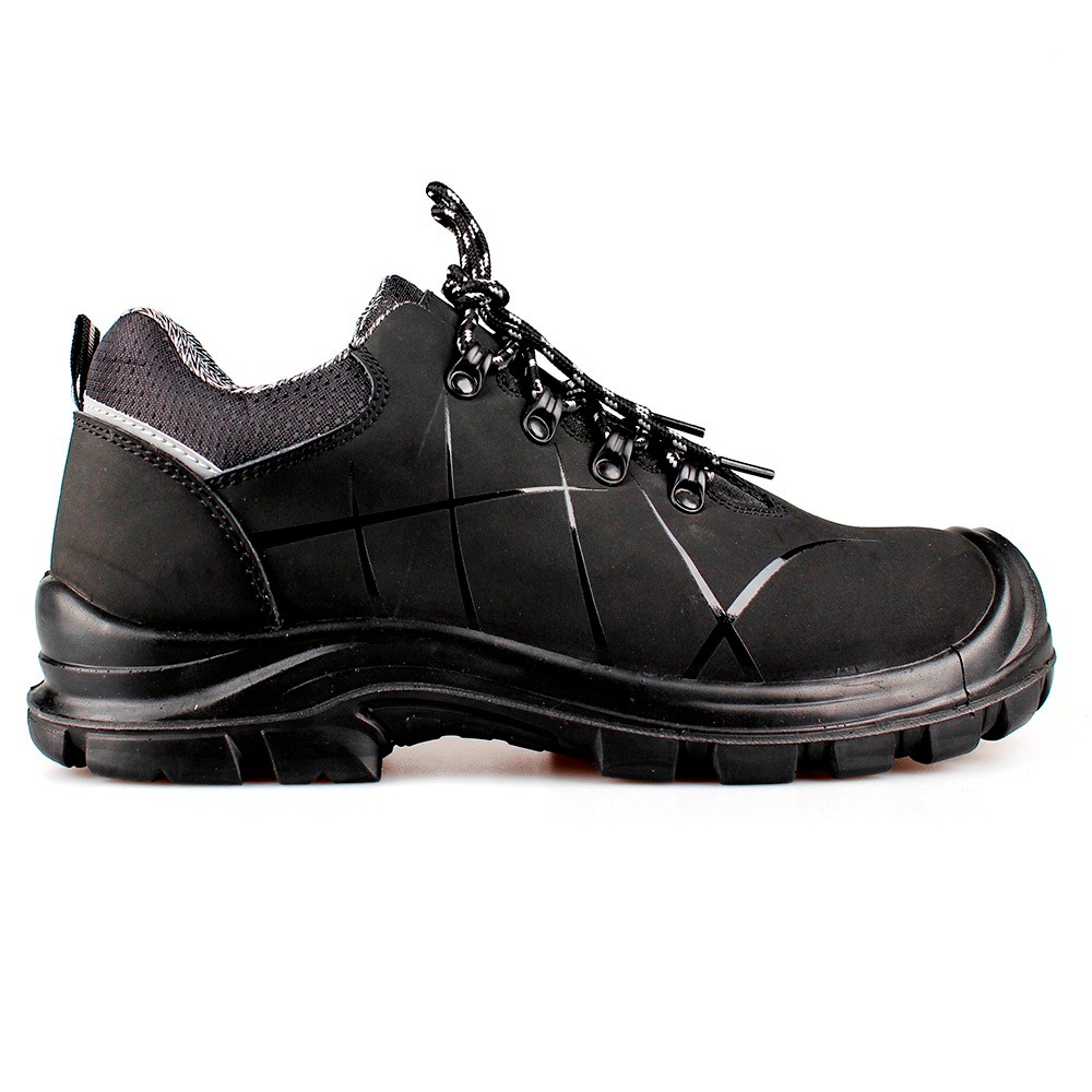 low cut action nubuck upper safety shoes with comppsite toecap and Kevlar midsole (SN5805)