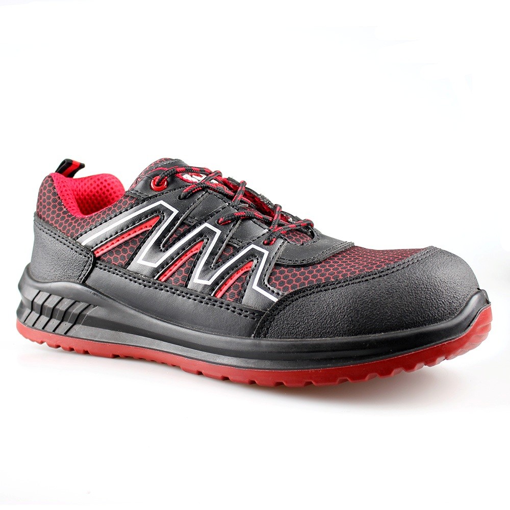  Sport Men/Women Safety Shoes Working Shoe Safety Footwear with Mesh Upper with Good Quality with PU/PU Sole -SN5913