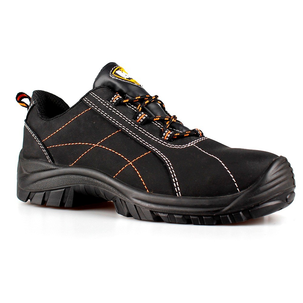 low cut action nubuck upper safety shoes with comppsite toecap and Kevlar midsole (SN5863)