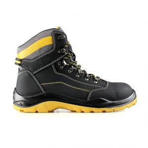 middle cut action nubuck upper safety shoes with steel toecap and steel midsole (SN6014)