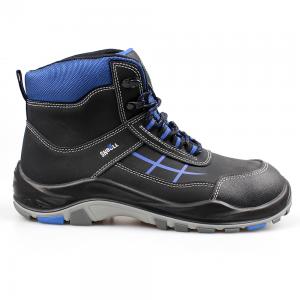middle cut action nubuck upper safety shoes with PU/TPU sole (SN5853)  