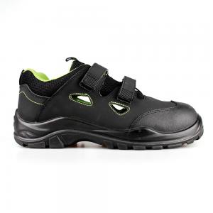 Black Nubuck Leather Sports Work Shoes Sandal Safety Shoes/Safety Footwear Sn6062