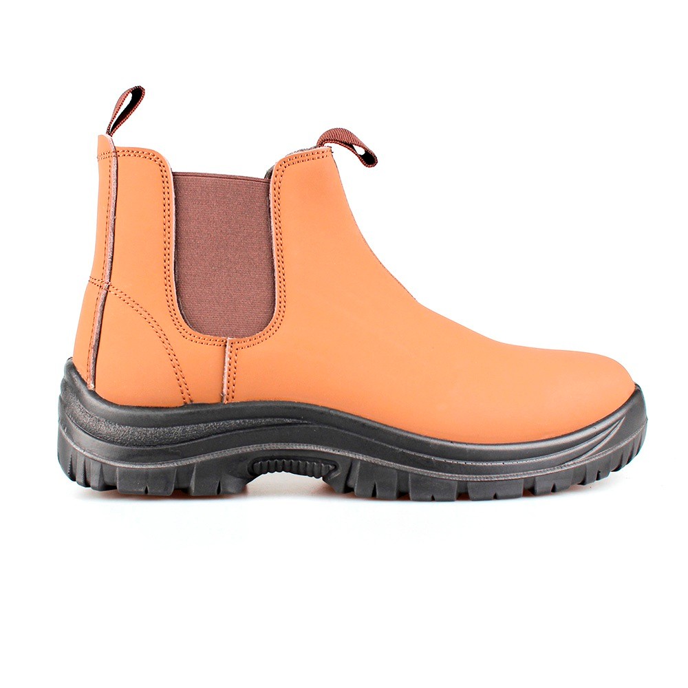 middle cut action nubuck upper safety shoes with steel toecap and steel midsole (SN5942)