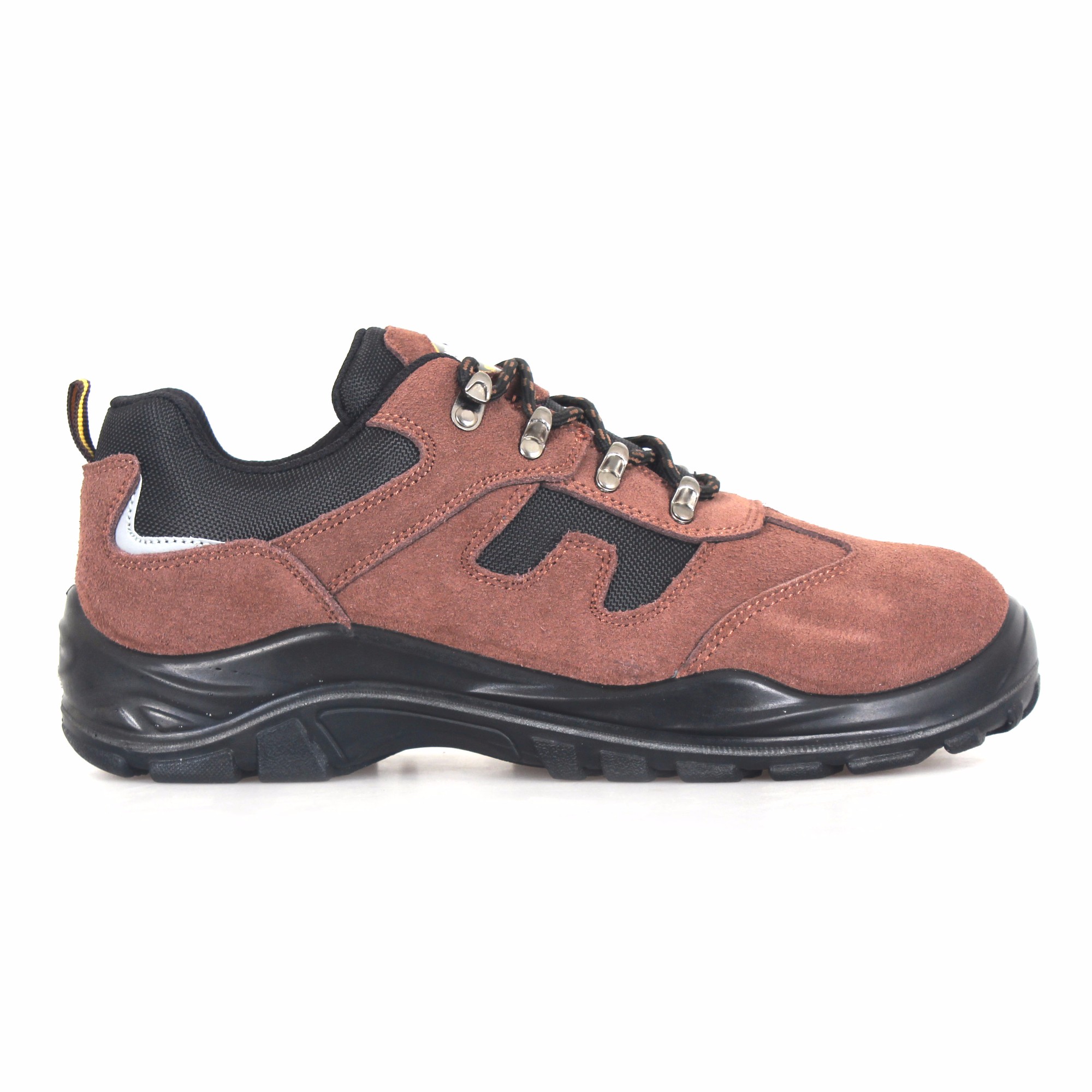 low cut cow suede leather upper safety shoes with steel toecap and steel midsole (SN6065) 
