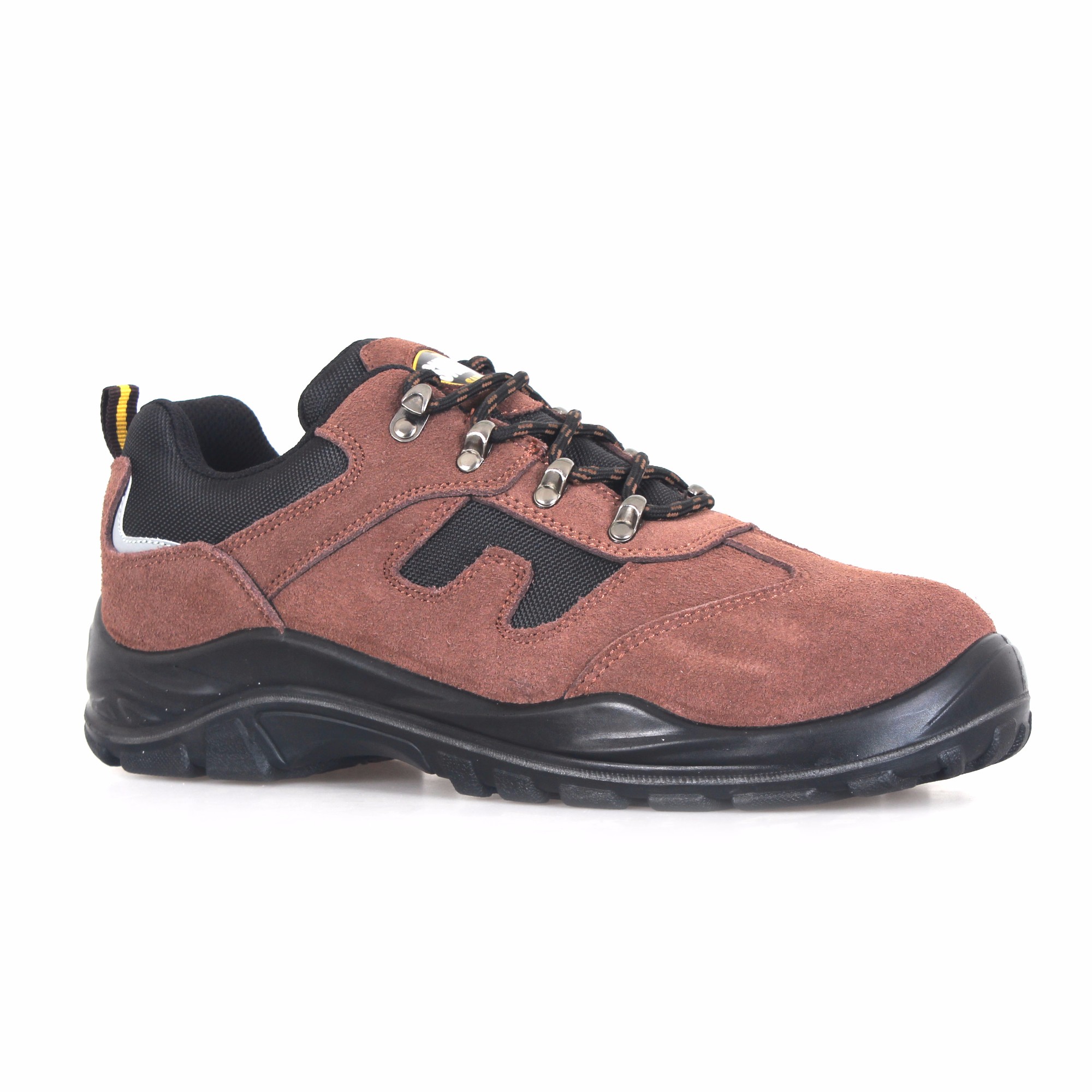 low cut cow suede leather upper safety shoes with steel toecap and steel midsole (SN6065) 